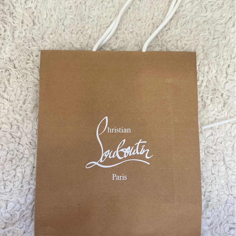 Christian Louboutin shopping bag. Medium. Authentic